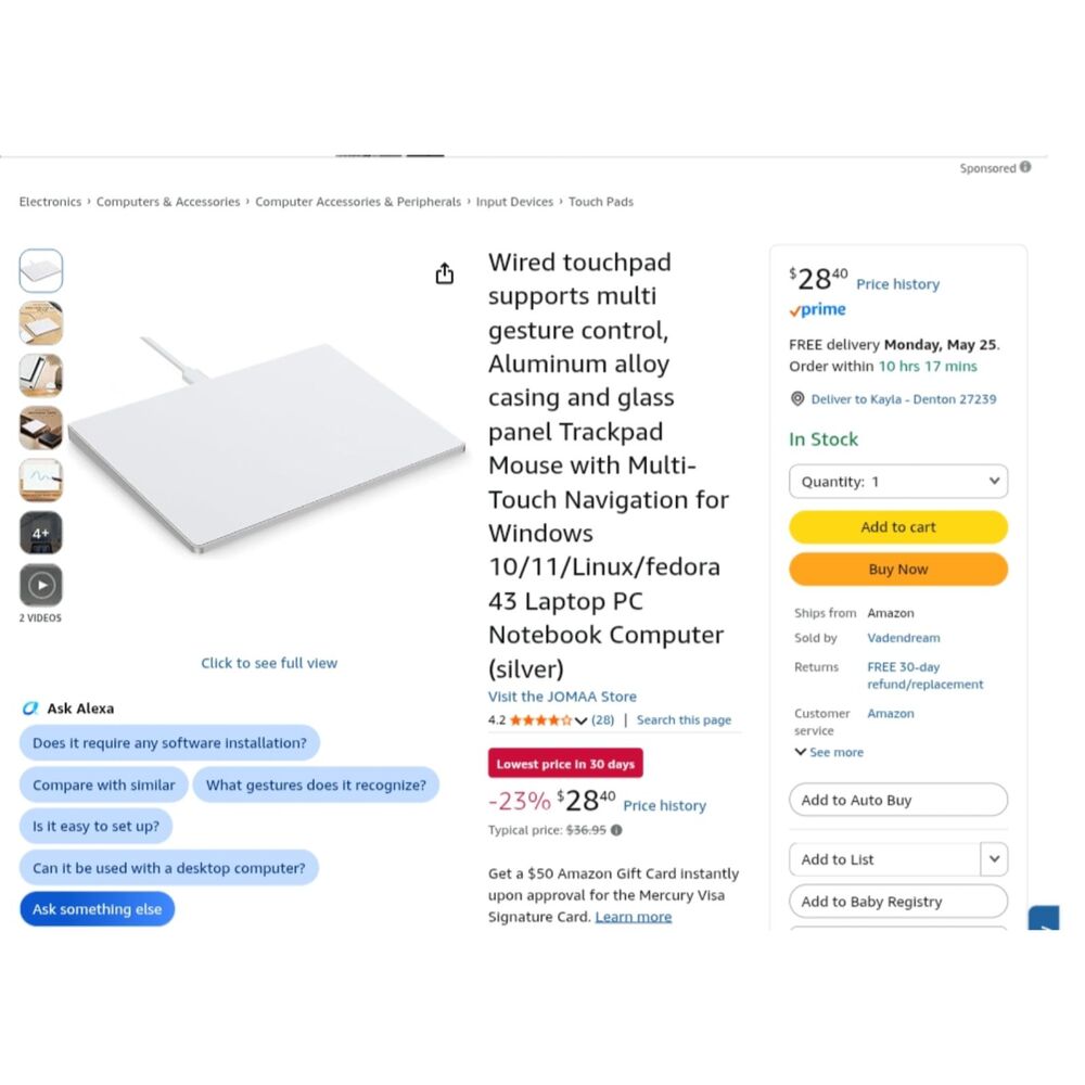 Jomaa Multi-function Trackpad